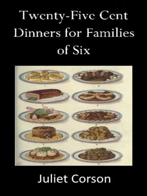 cover image of Twenty Five Cent Dinners For Families